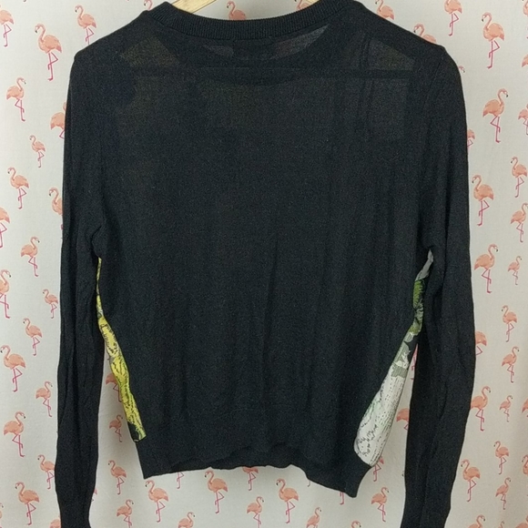TOPSHOP Floral Print Lightweight Knit Sweater - Picture 4 of 9